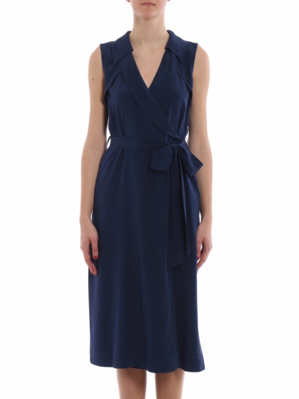 Diana Von Furstenberg Augusta silk crepe midi dress